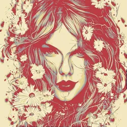 HueForge - Flower Girl - Yellow/Red