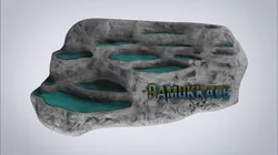 Pamukkale Turkiye Souvenir Bas Relief 3D Print Model in Memes 498832