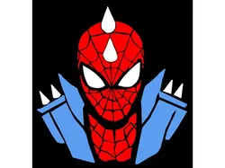 Spider Punk stencil