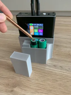 Spot Welder Stand with Battery Holder