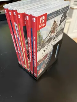 Switch game cases supporter