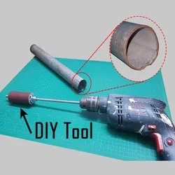 Tool For Sanding The Inside Of The Pipe