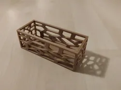 Voronoi Business Card Holder