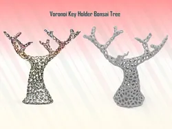 Voronoi Key Holder Bonsai Tree