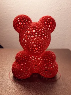 Voronoi - Rose Bear