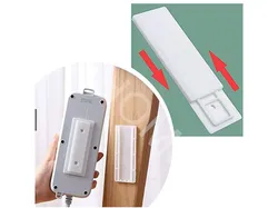 Wall Support For Outlet Line