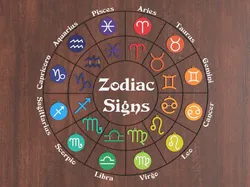 Zodiac signs earrings pendants