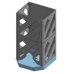 3D printer bestanden | 3MF | Modular Grocery Bag Dispenser