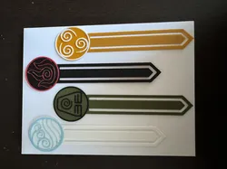 Avatar: the Last Airbender Bookmarks