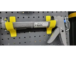 Caulk Gun Pegboard Mount