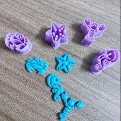 clay cutter summer beach earrings