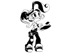 Coco Bandicoot stencil 2