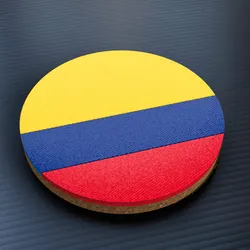 Colombia - Flag Beer Coaster