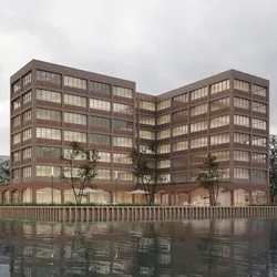 EXTERIOR SCENE Brick Dock