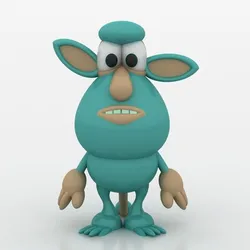 funny toy character 3d printable model