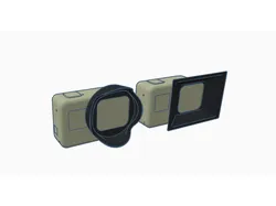 GoPro hero 5,6,7 lens hood (revised)