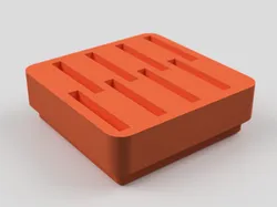 Gridfinity bin for CR2025 batteries