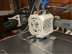 Hotend cover triskel with camera for Ender 3 V2