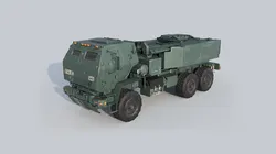 M142 HIMARS multiple rocket launcher