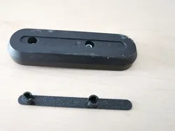 M365 rear wheel screws cover