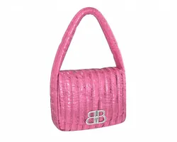 Monaco Small Sling Bag Quilted Pink