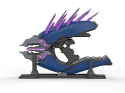 Needler - Halo Infinite - Printable - STL OBJ CAD bundle - Commercial Use 3D Print Model in Toys 500279