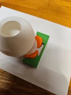 Penguin Feet Glue template
