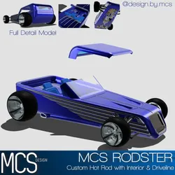 RODSTER Custom Hotrod with Interior n Driveline