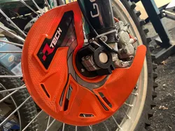 Support pour protège disque Rtech - KTM et autres