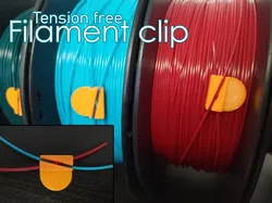 Tension free Filament Clip