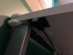 Under desk USB holder