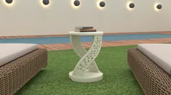 Voronoi outdoor coffee table
