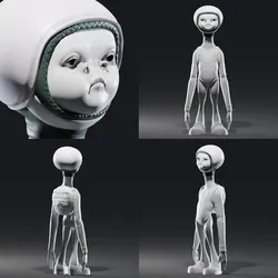 Alien 3d printable files
