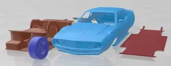 AMC AMX SST 1973 Printable Car 3D Print Model in Automotive 502796