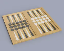 Backgammon Set Complete