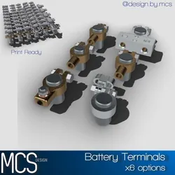 Battery Terminals x6 options