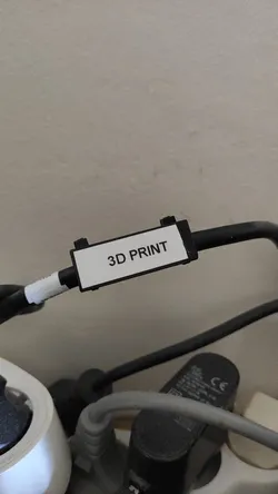 Cable name tag (zip ties) / Popiska na kabely