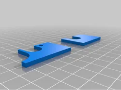 Cache pour support de slipper aluminium BXR-S1