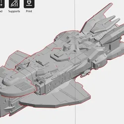 Cardassian Flash Cruiser
