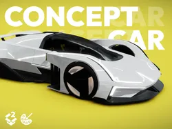 Concept Sport Car - Game ready