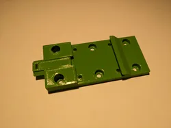 DIN rail mounting bracket