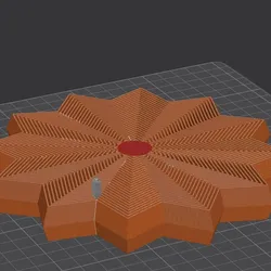Fișiere pentru imprimante 3D | Fișier 3MF | Star fidget