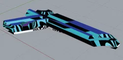 Futuristic Gun Model