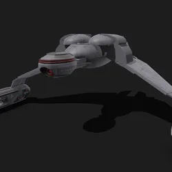 Klingon Ka'lawr - bird of prey - star trek