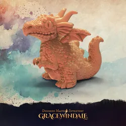 Little Dragon 3D Print Model in Terrain 501164