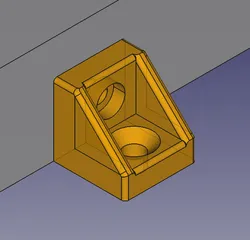 Meanwell RSP-320 (Overhead) Mounting Bracket(s) for M5 (countersunk) Wood Screws
