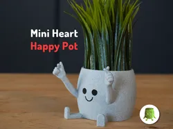 Mini Heart Happy Pot