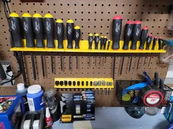 nut driver wall holder