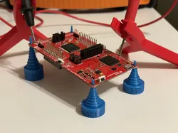 Parametric, stackable PCB standoffs (M2-M14 holes)