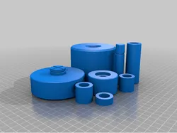 Parametric Vacuum Hollow Cylinder Die